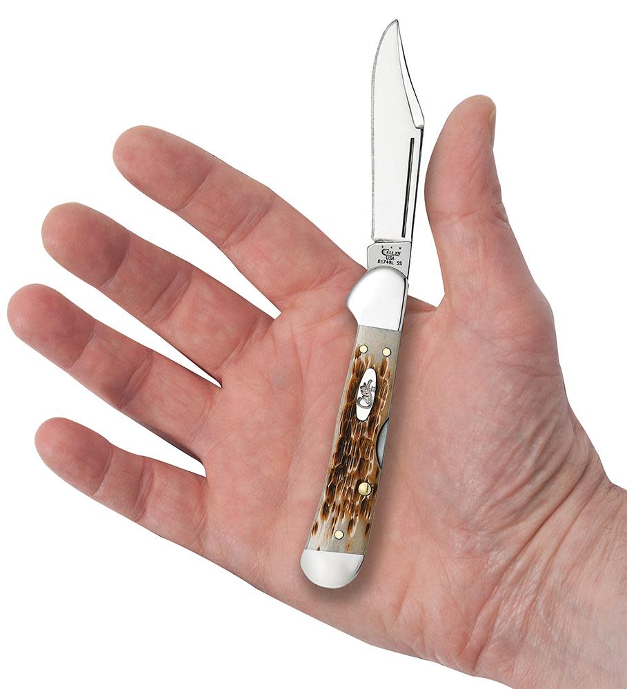 Peach Seed Jig Amber Bone Mini CopperLock® - Image 5