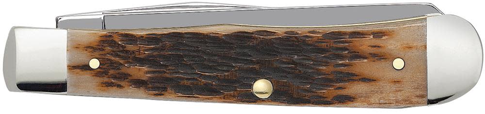 Peach Seed Jig Amber Bone Trapper - Image 3