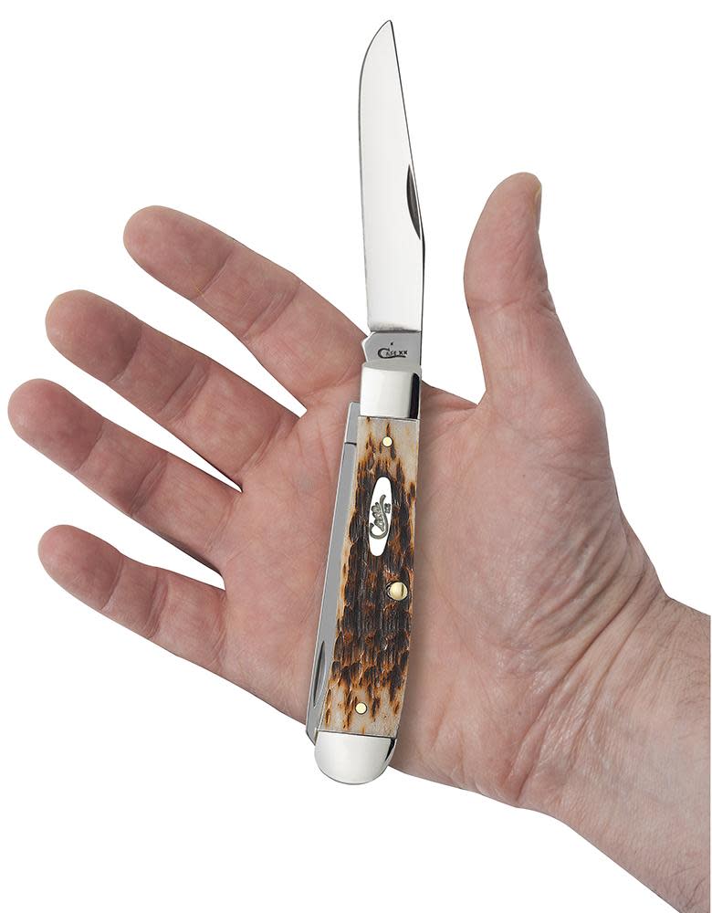 Peach Seed Jig Amber Bone Trapper - Image 5