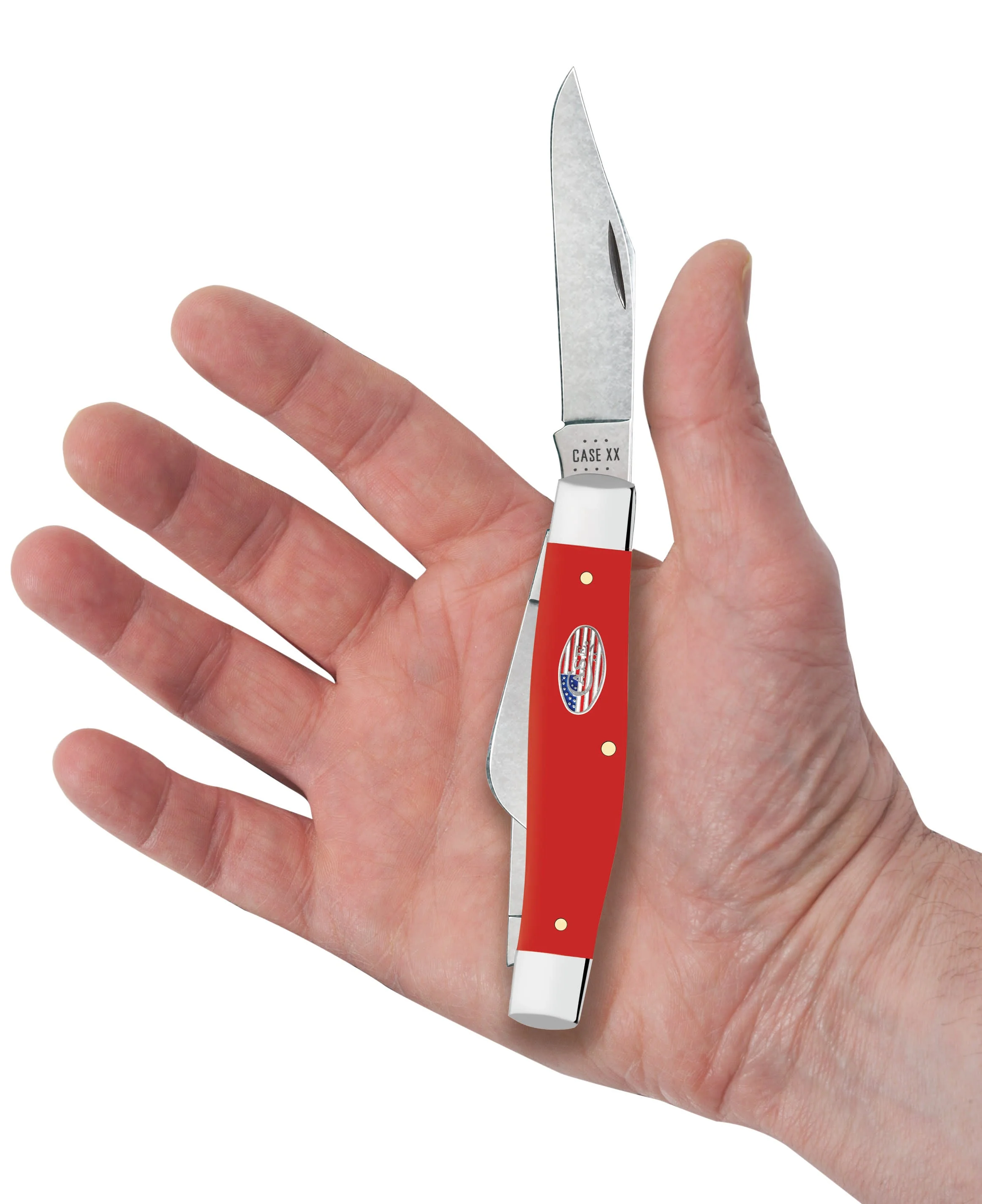 American Workman Smooth Red Synthetic CS Large Stockman - Image 5