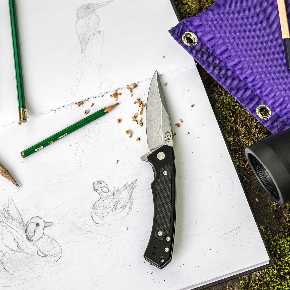 Black Anodized Aluminum G-10 Marilla® with S35VN Blade - Image 3