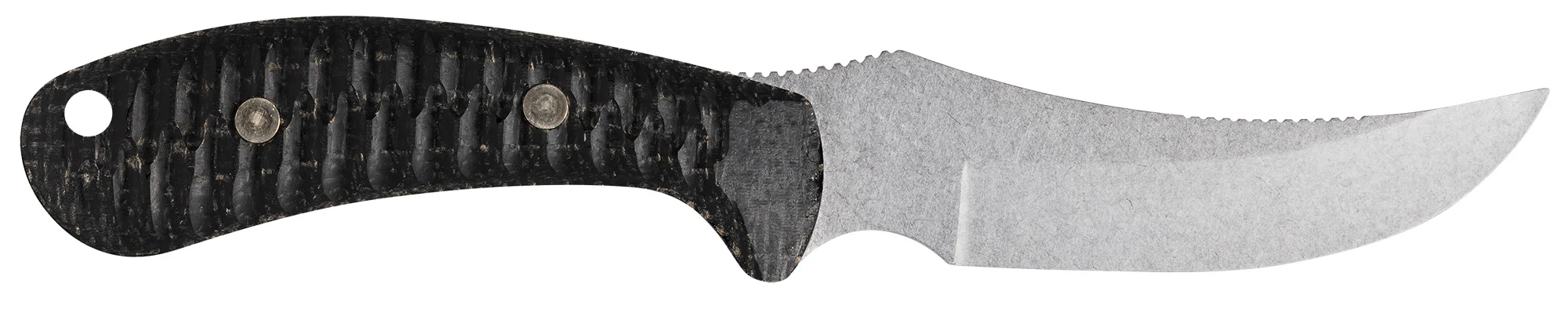 Sculpted Black Burlap Laminate Ridgeback® Hunter with Sheath - Image 3