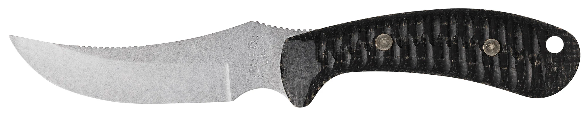 Sculpted Black Burlap Laminate Ridgeback® Hunter with Sheath - Image 6