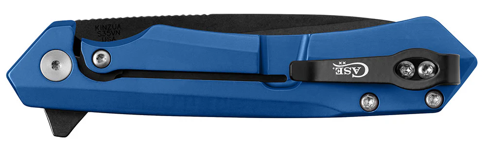 Blue Anodized Aluminum Kinzua® with S35VN Spear Blade - Image 3