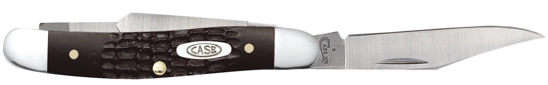 Brown Synthetic Medium Stockman with Pen Blade - Image 4