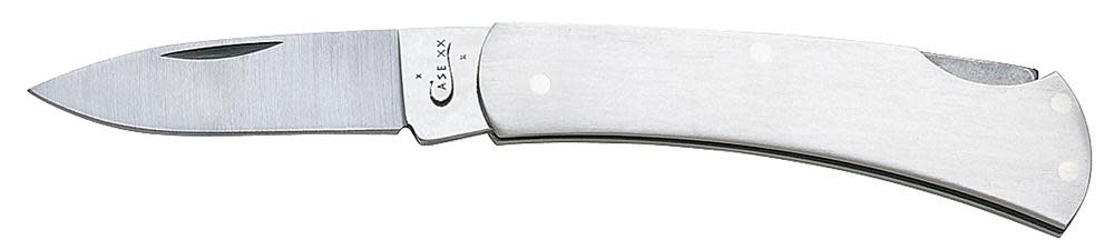 Brushed Stainless Steel Executive Lockback - Image 4