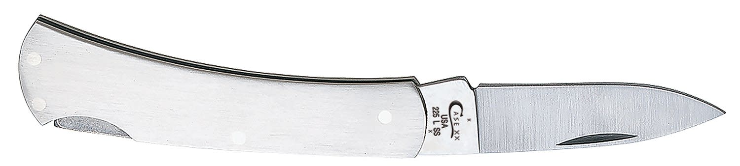 Brushed Stainless Steel Executive Lockback - Image 5