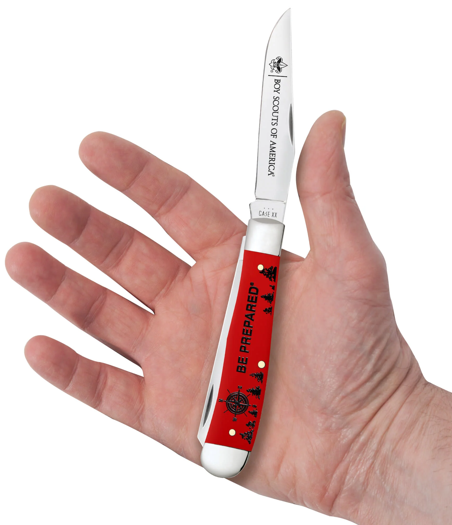 Scouting America™ Embellished Smooth Red Synthetic Trapper Trapper Gift Set - Image 5