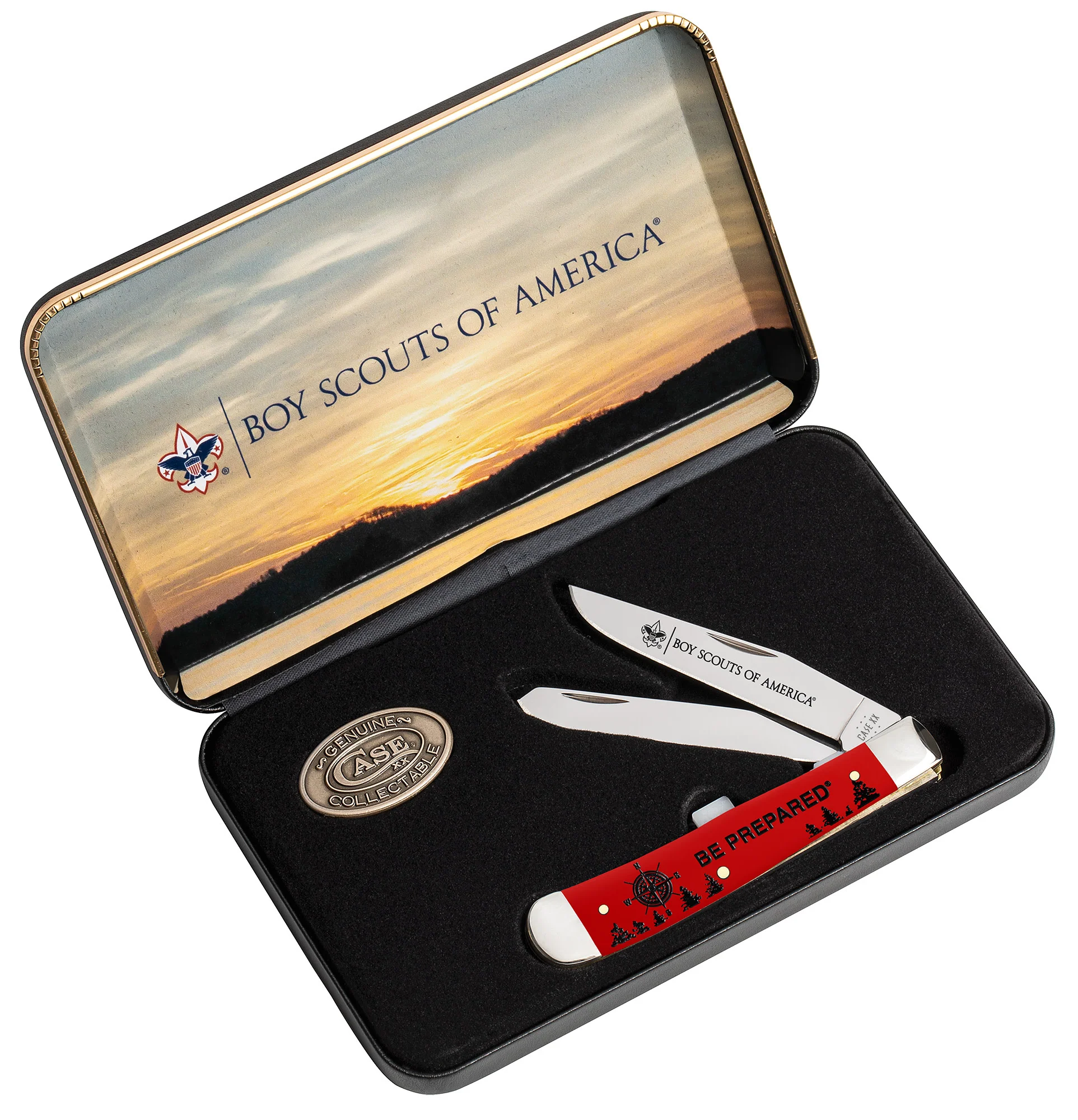 Scouting America™ Embellished Smooth Red Synthetic Trapper Trapper Gift Set - Image 7