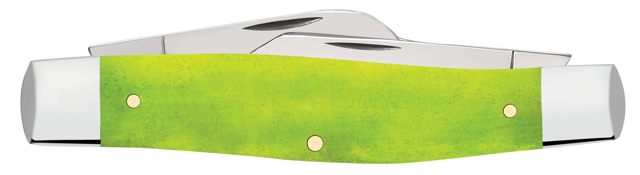 C. Platts' Sons® Smooth Lime Green Bone Large Stockman - Image 3