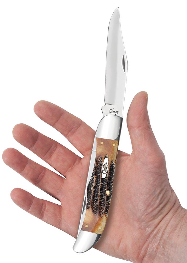 6.5 BoneStag® Folding Hunter with Leather Sheath - Image 5