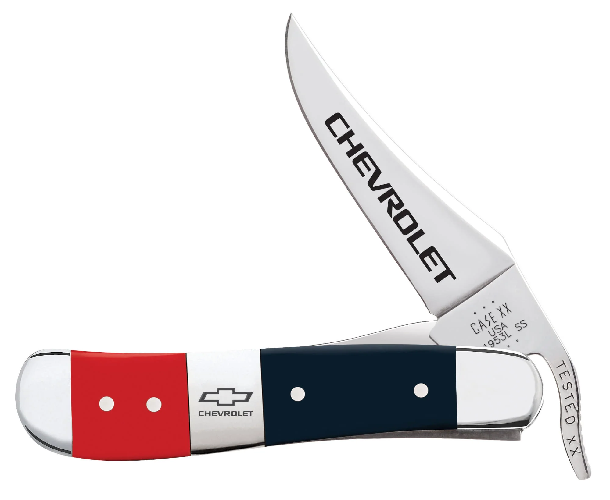 Chevrolet<sup>®</sup> Smooth Red/Blue Synthetic RussLock® Gift Set