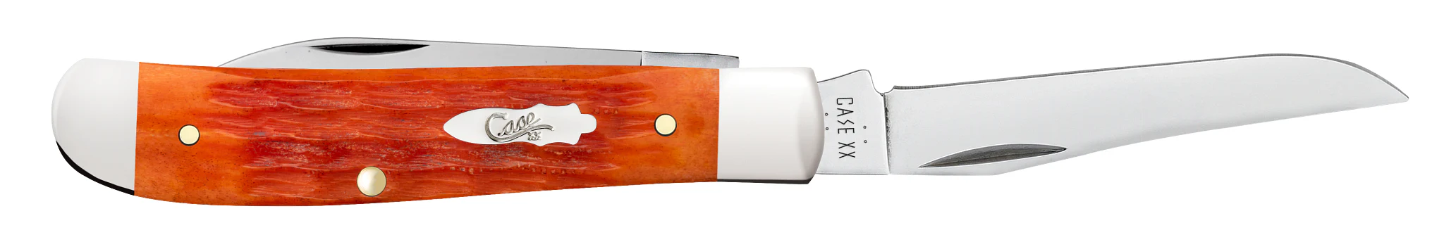 Crandall Jigged Tequila Sunrise Bone Mini Trapper - Image 4