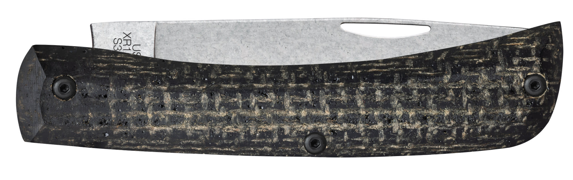 Crossroads™ Black Burlap Laminate XR Sod Buster® Jr with Dayglow G-10 - Image 4
