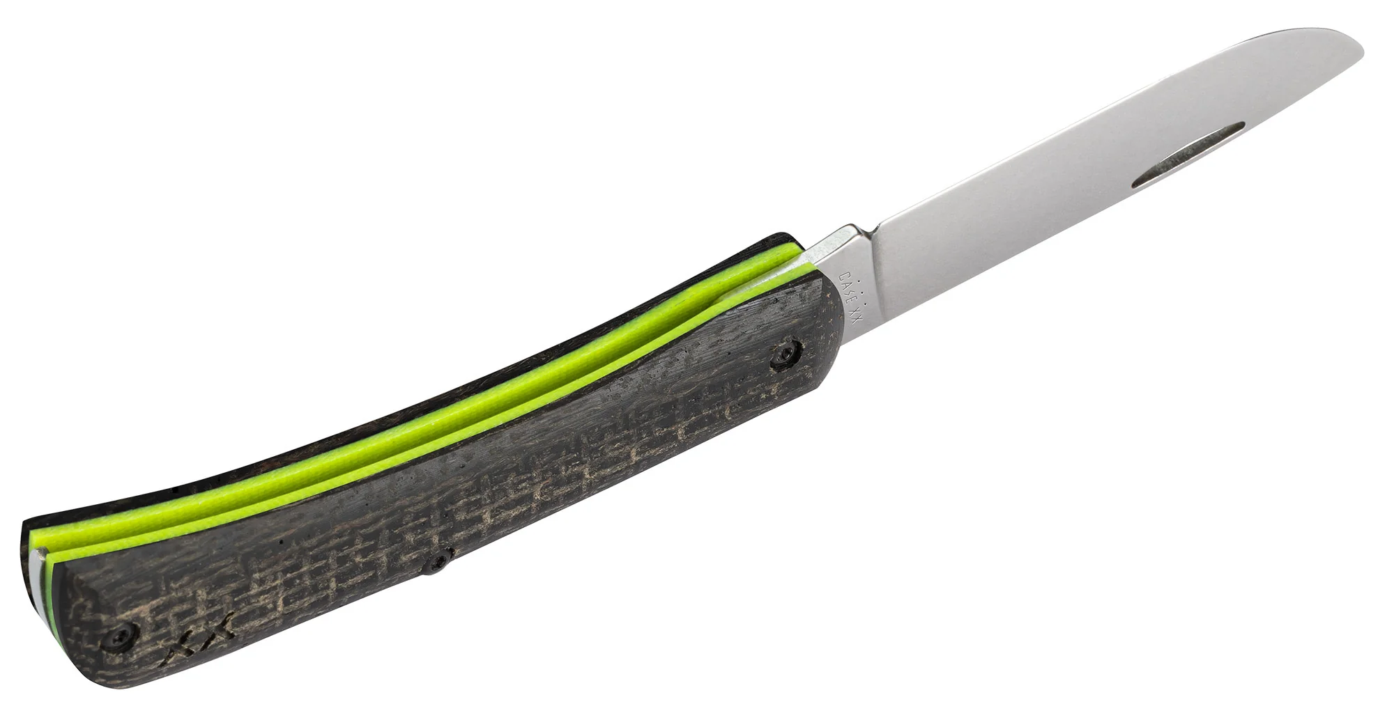 Crossroads™ Black Burlap Laminate XR Sod Buster® Jr with Dayglow G-10 - Image 7