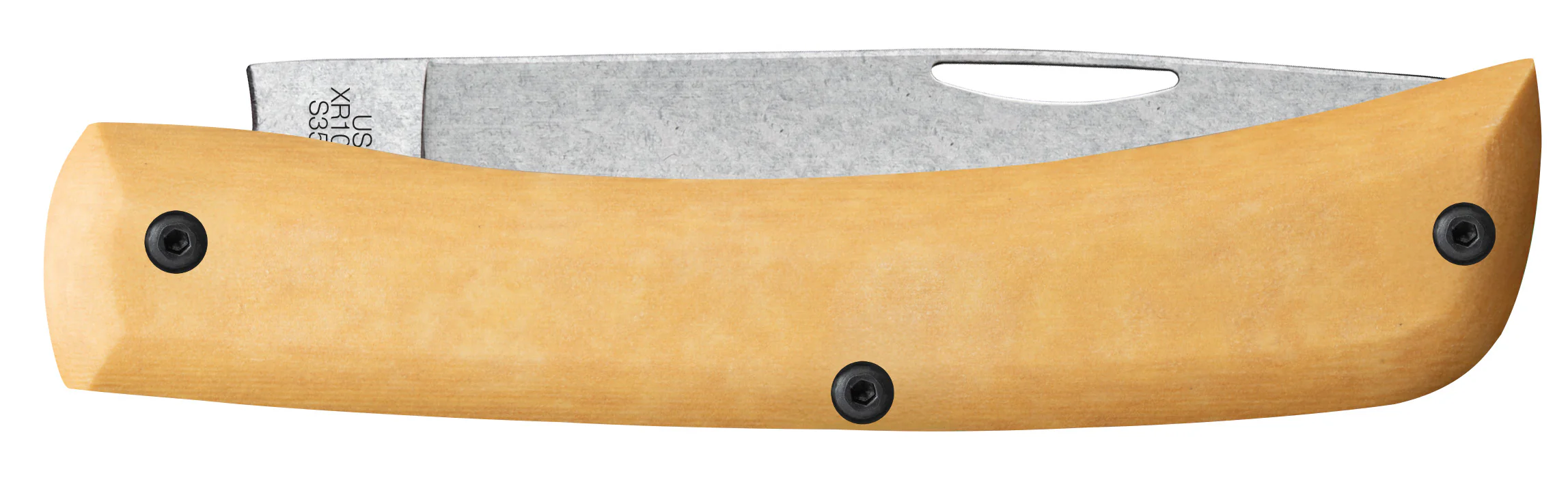 Crossroads™ Smooth Maple Valley Richlite® w/ Black G-10 Sod Buster® Jr. - Image 3