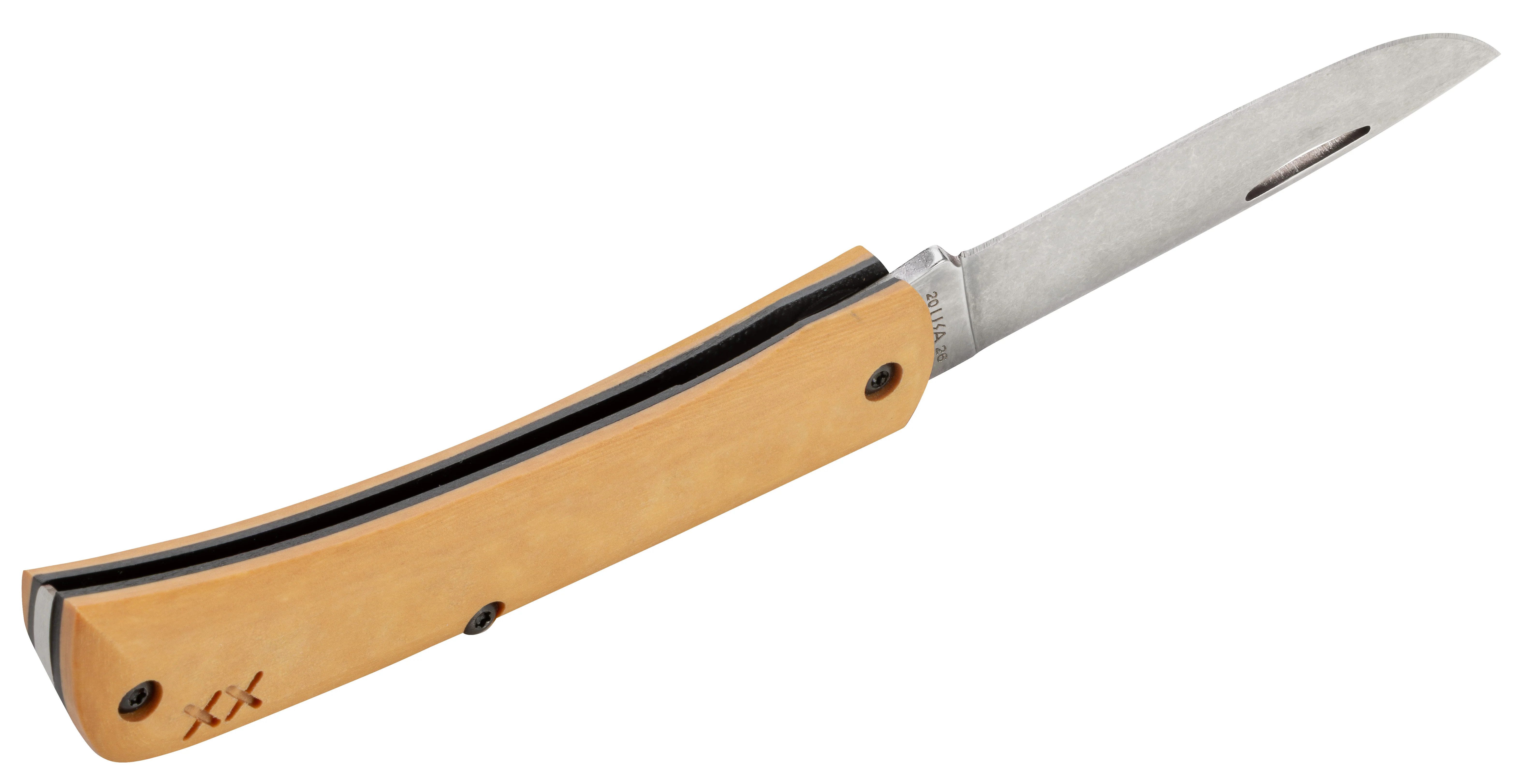 Crossroads™ Smooth Maple Valley Richlite® w/ Black G-10 Sod Buster® Jr. - Image 6