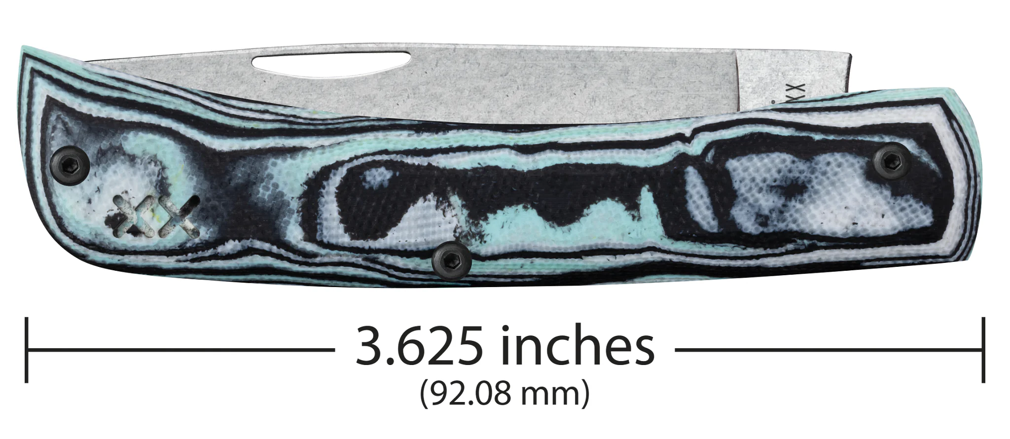 Crossroads™ Smooth Seafoam Green Burl G-10 XR Sod Buster® Jr - Image 2