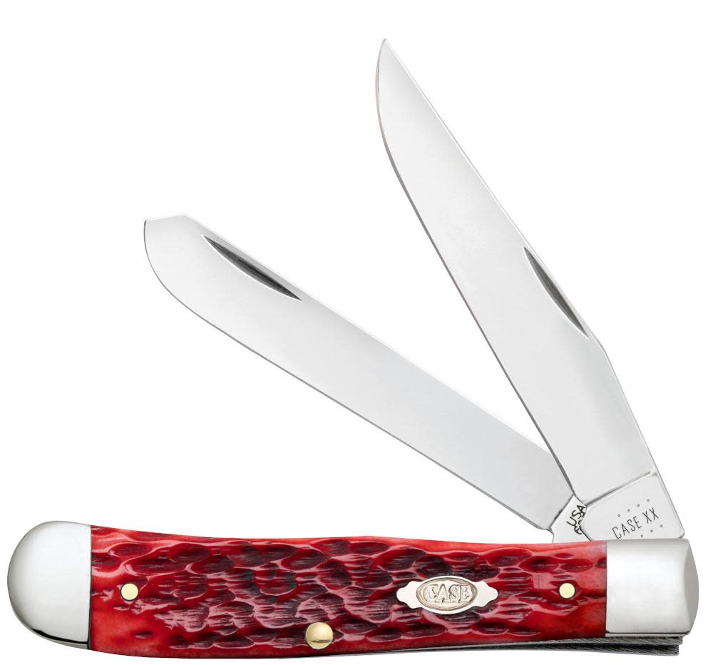 Peach Seed Jig Dark Red Bone CS Trapper