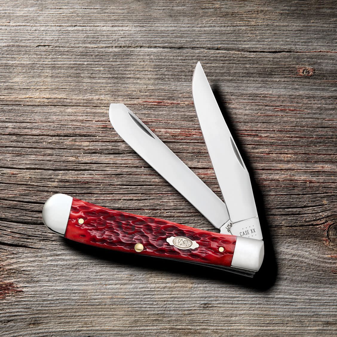 Peach Seed Jig Dark Red Bone CS Trapper - Image 2