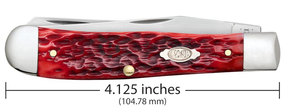 Peach Seed Jig Dark Red Bone CS Trapper - Image 3