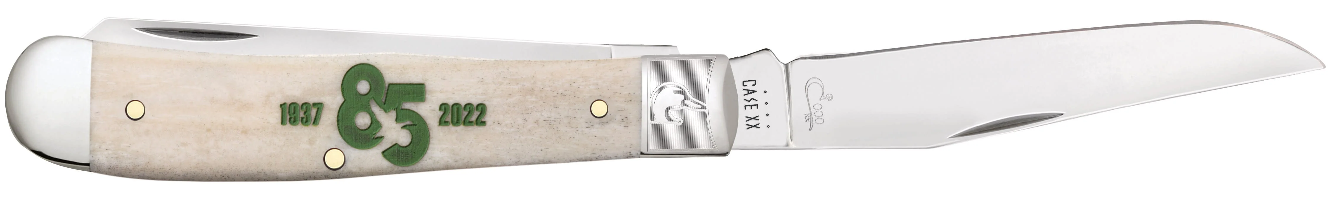 Ducks Unlimited® 85th Anniversary Embellished Smooth Natural Bone Trapper Gift Set - Image 4