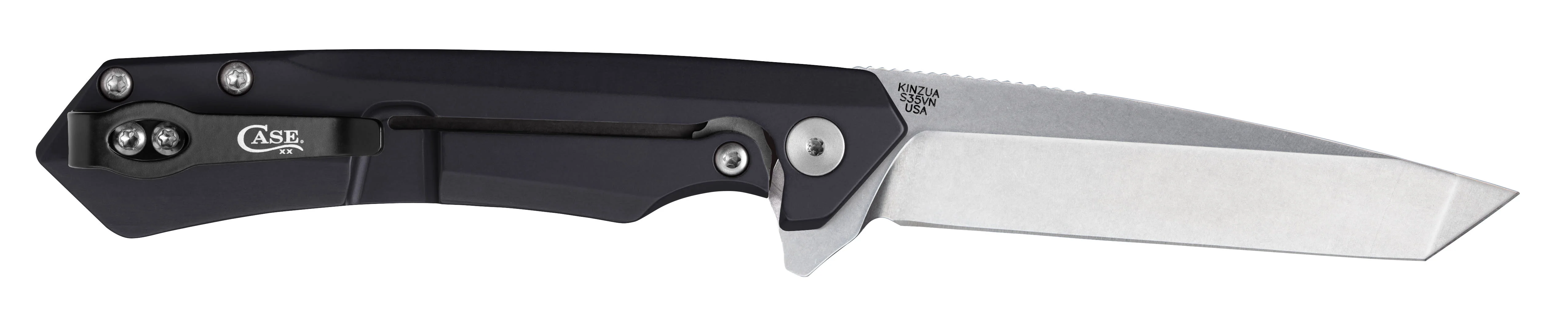 Embellished Black Anodized Aluminum Kinzua® with Tanto Blade - Image 5