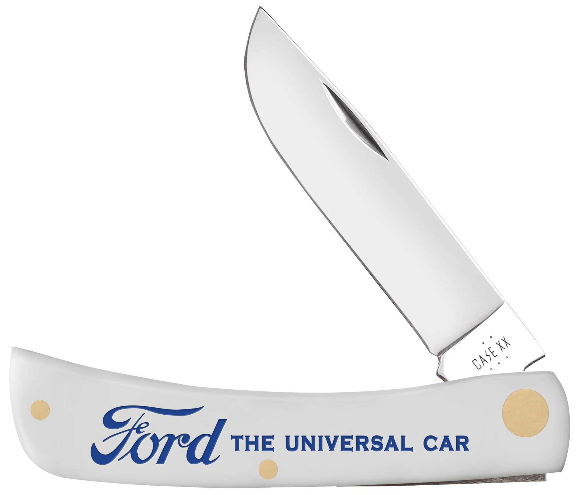Ford Embellished Smooth White Synthetic Sod Buster® Jr