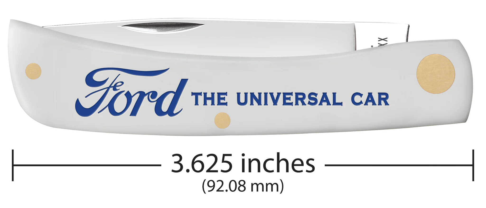 Ford Embellished Smooth White Synthetic Sod Buster® Jr - Image 2