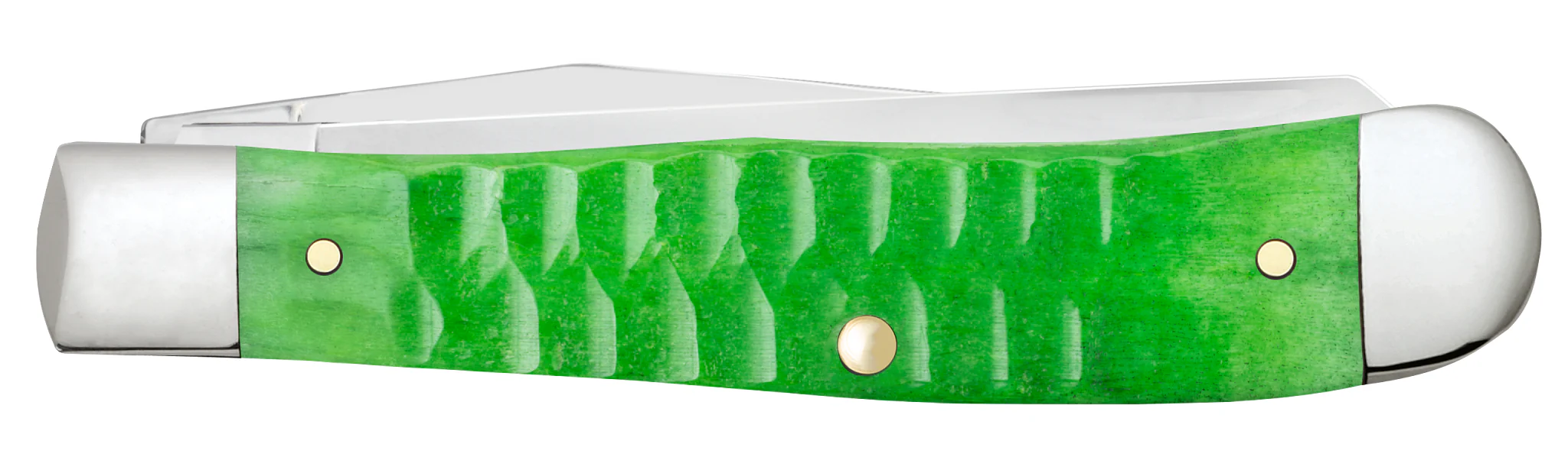 Gator Jigged Bright Green Bone Trapper - Image 3