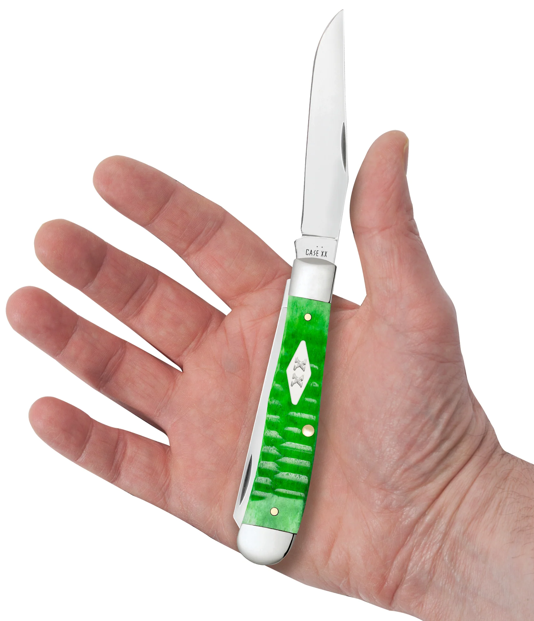 Gator Jigged Bright Green Bone Trapper - Image 5