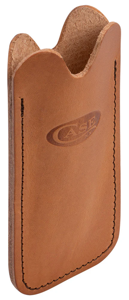 Genuine Brown Leather Knife Slip