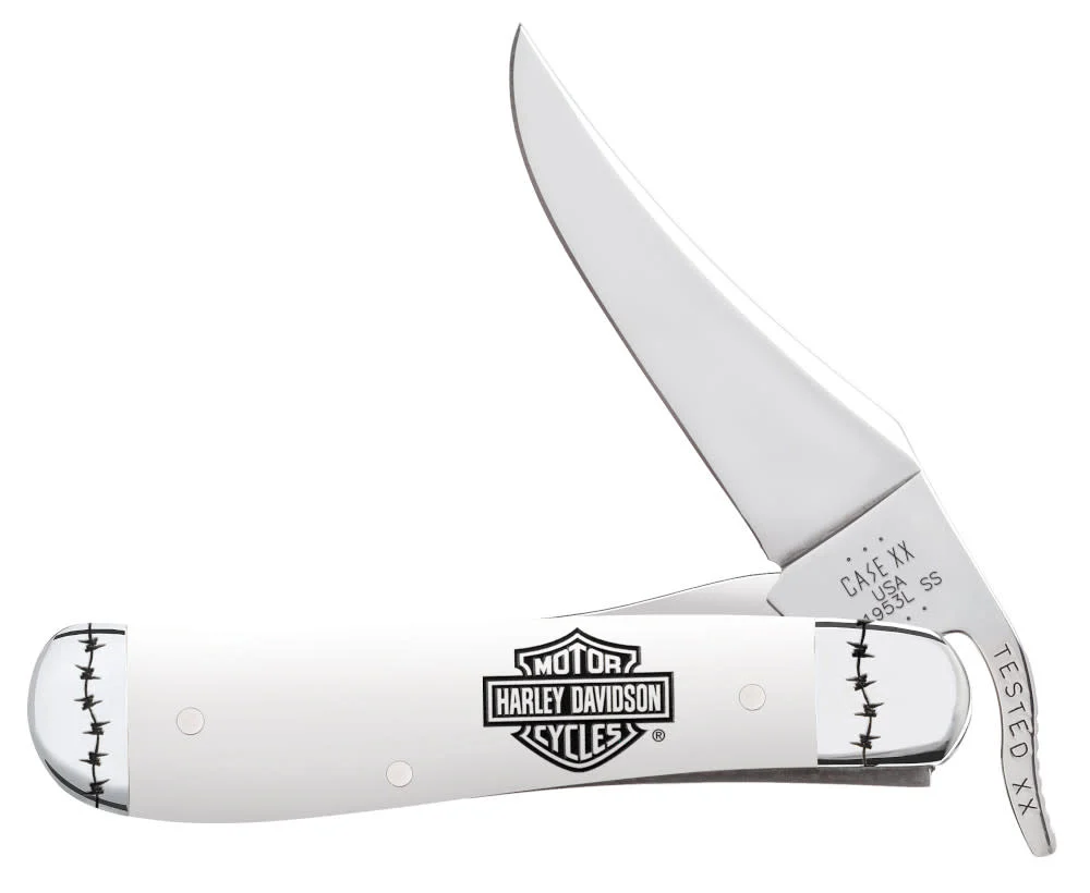 Harley-Davidson® Embellished White Synthetic RussLock®