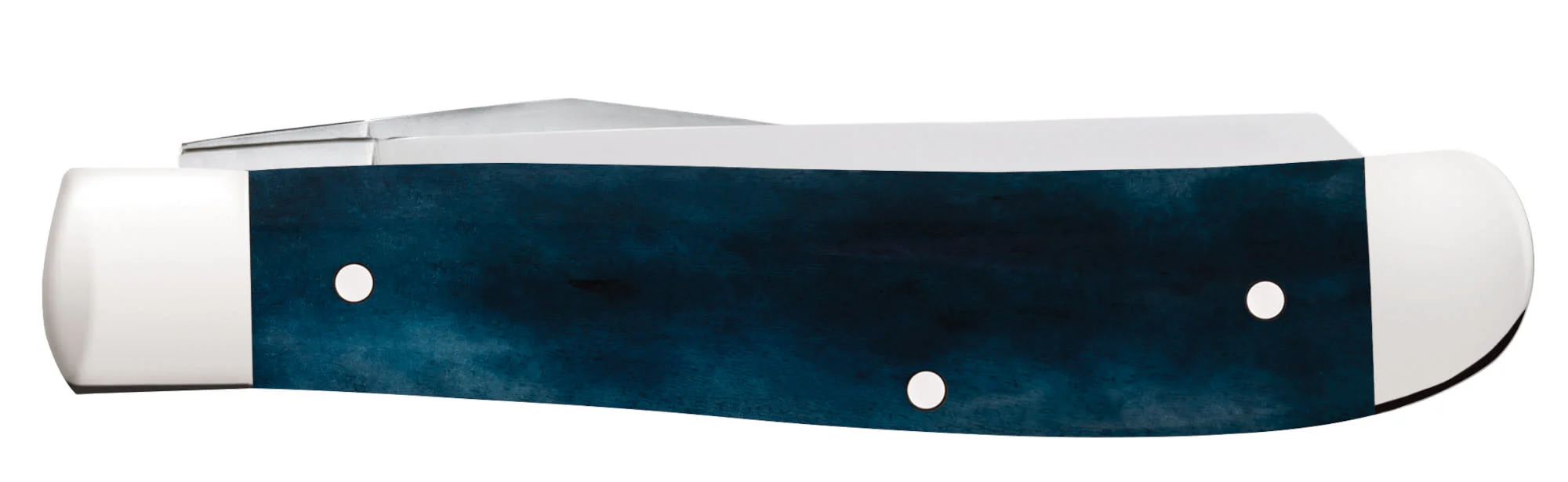 Harley-Davidson® Smooth Mediterranean Blue Bone Mini Trapper - Image 3