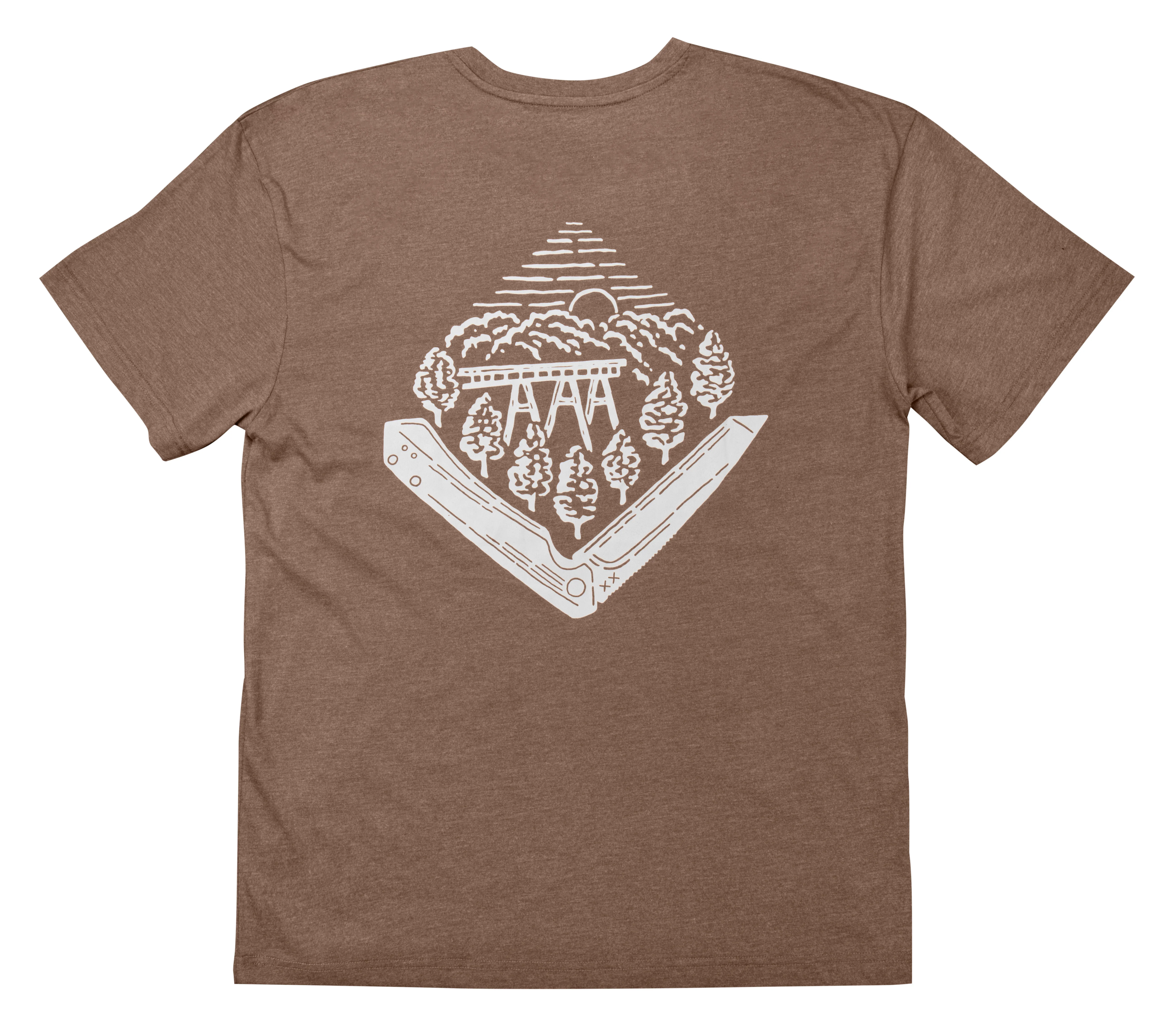 Heather Brown T-Shirt - Image 3