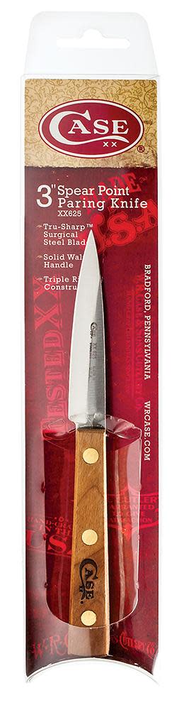 Household Cutlery 3" Spear Point Paring Knife (Solid Walnut) - Image 3