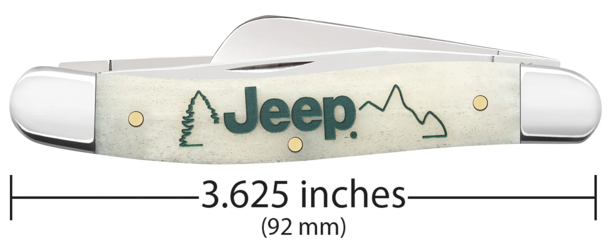 Jeep®  Embellished Smooth Natural Bone Medium Stockman - Image 2