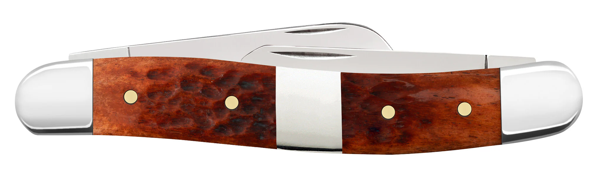 Jeep® Medium Stockman Gift Set - Peach Seed Jig Chestnut Bone w/ Embellished Center Bolster - Image 3