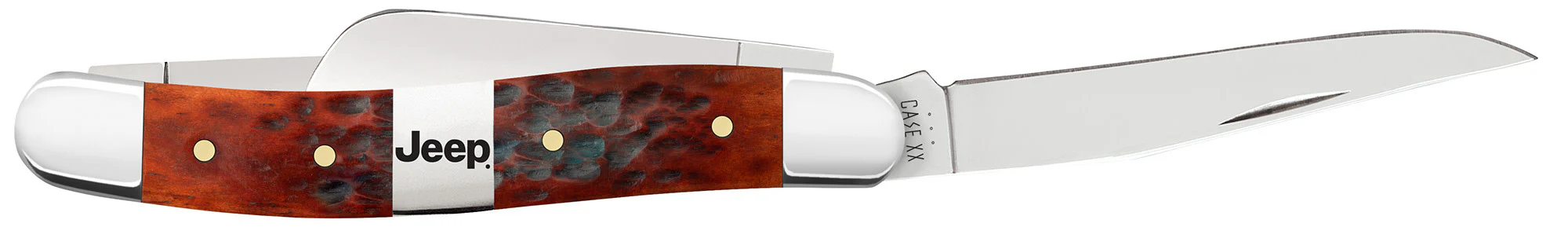 Jeep® Medium Stockman Gift Set - Peach Seed Jig Chestnut Bone w/ Embellished Center Bolster - Image 4