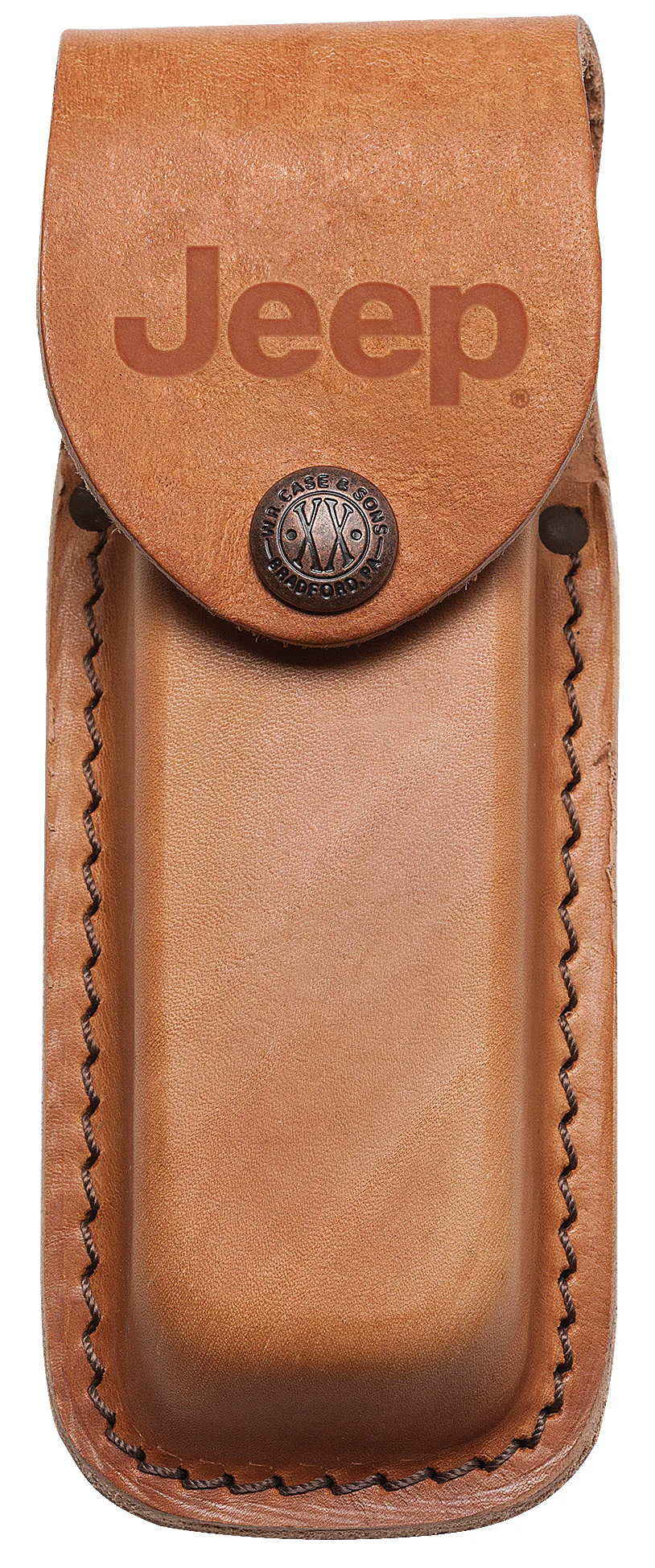Jeep® Brown Leather Medium Sheath