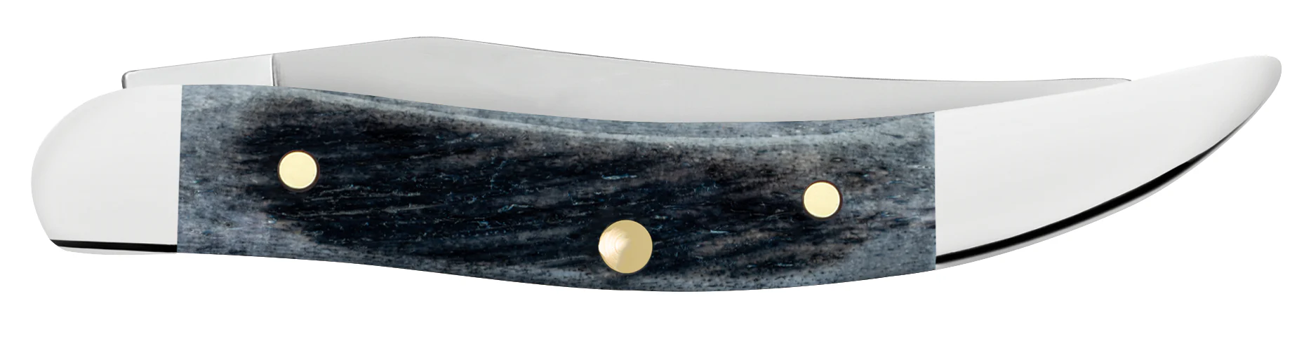 Sawcut Jigged Gray Bone Small Texas Toothpick - Image 3