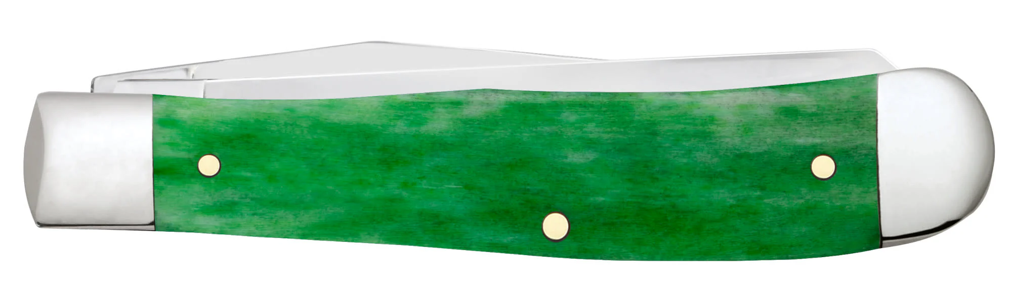 John Deere Embellished Smooth Bright Green Bone Trapper - Image 3