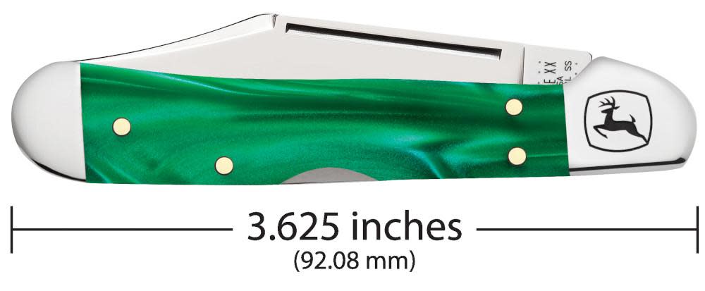 John Deere Smooth Green Pearl Kirinite® Mini CopperLock® - Image 3