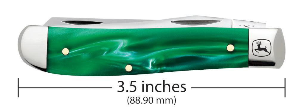 John Deere Smooth Green Pearl Kirinite® Mini Trapper - Image 3