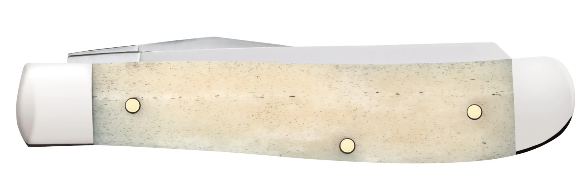 John Wayne Embellished Smooth Natural Bone Mini Trapper - Image 3