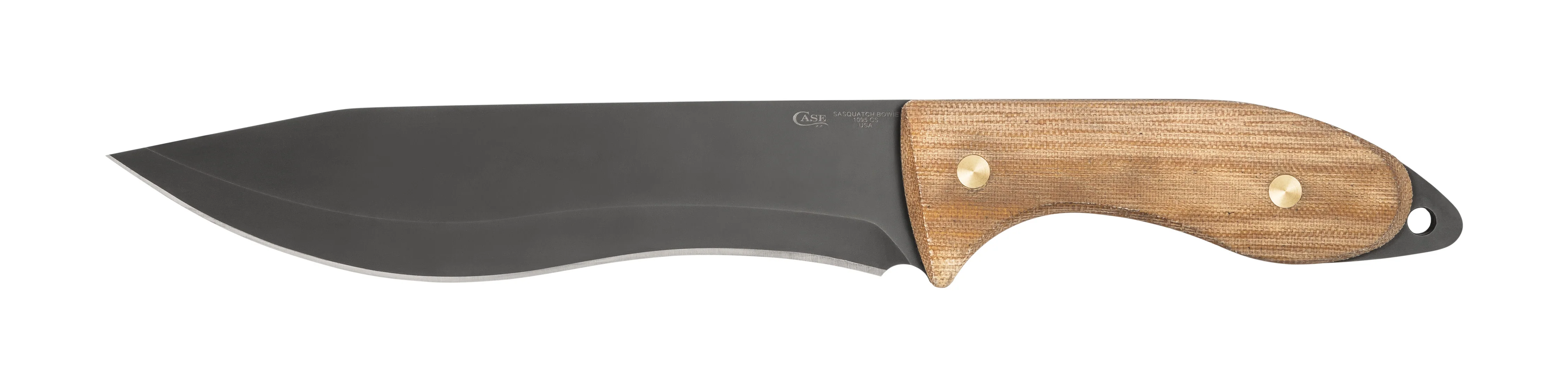 Laramy Miller Smooth Natural Micarta® Sasquatch Bowie - Image 5