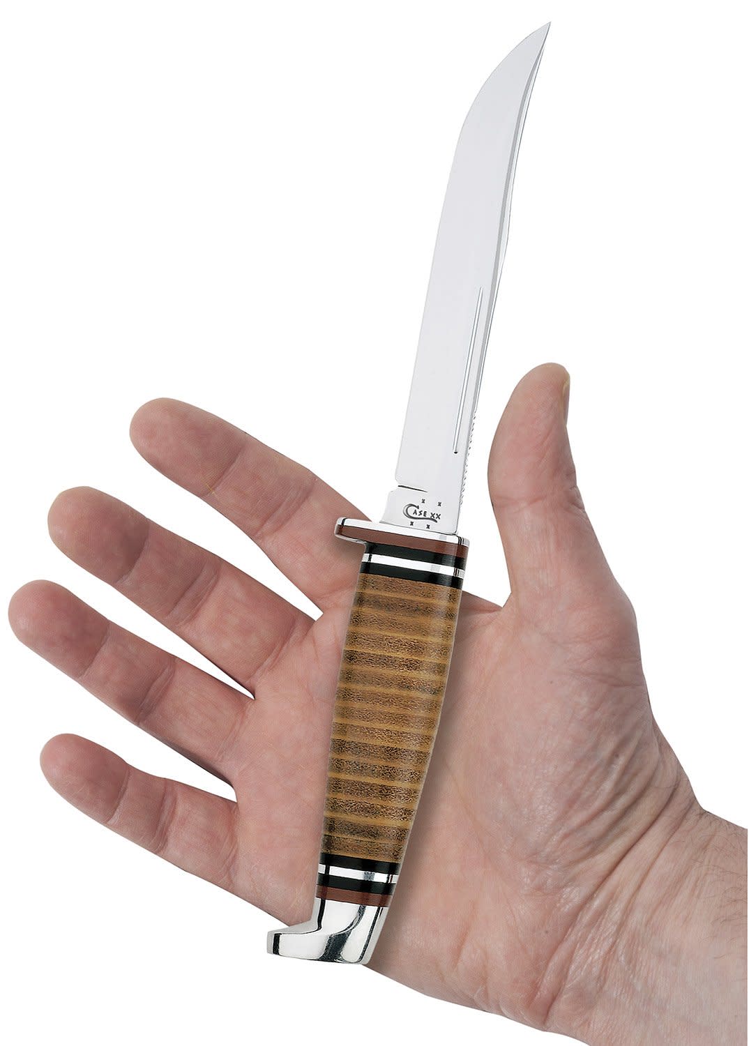 Leather Hunter Two Knife Hunting Set with Leather Sheath - Image 5