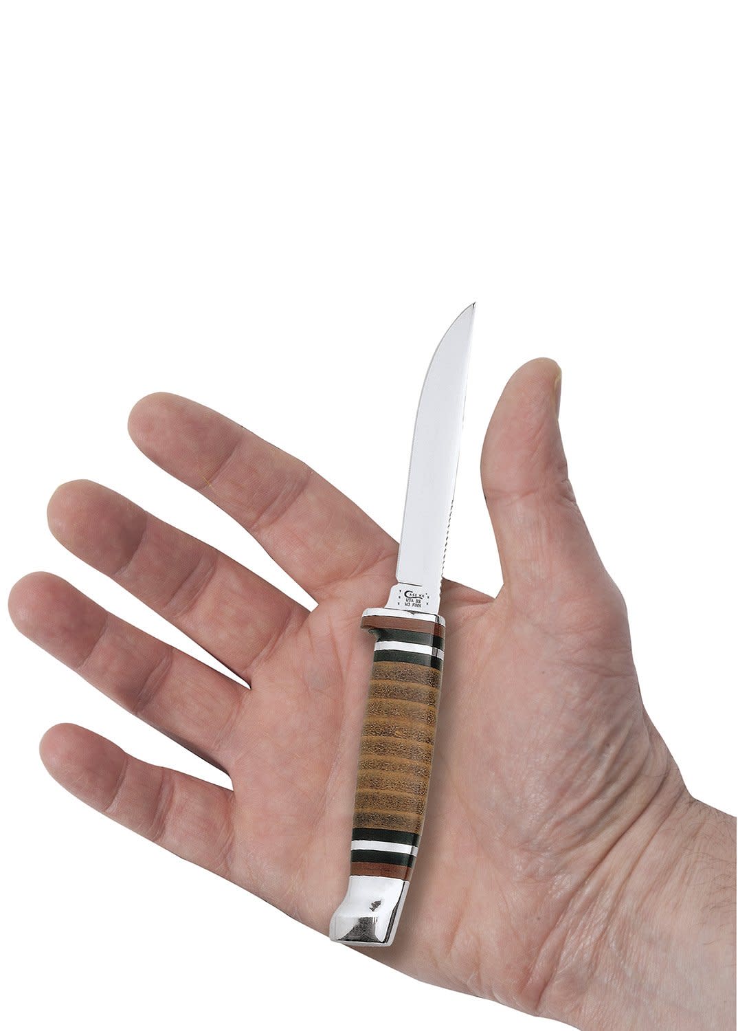 Leather Hunter Two Knife Hunting Set with Leather Sheath - Image 6