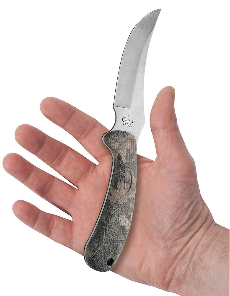 Lightweight Synthetic Camo Caliber® Ridgeback® Hunter with Ballistic Nylon Sheath - Image 3