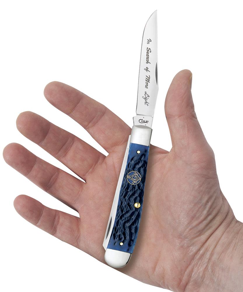 Masonic Gift Tin Standard Jig Blue Bone Trapper - Image 5